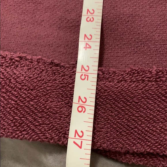 Free People Burgundy Sweatshirt - Picture 4 of 8